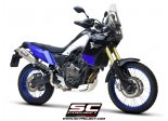 Układ wydechowy SC-PROJECT RALLY RAID TYTAN SLIP-ON YAMAHA TENERE 700 2021-2022