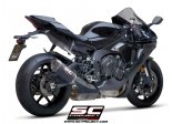 Układ wydechowy SC-PROJECT SC1-S KARBON SLIP-ON YAMAHA YZF R1 / R1M 2017 - 2019