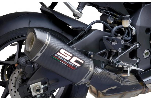 Układ wydechowy SC-PROJECT SC1-S KARBON SLIP-ON YAMAHA YZF R1 / R1M 2017 - 2019