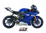 Układ wydechowy SC-PROJECT CR-T KARBON SLIP-ON YAMAHA YZF R6 RACE 2021 - 2022