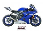 Układ wydechowy SC-PROJECT CR-T TYTAN SLIP-ON YAMAHA YZF R6 RACE 2021 - 2022