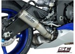 Układ wydechowy SC-PROJECT CR-T TYTAN SLIP-ON YAMAHA YZF R6 RACE 2021 - 2022