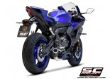 Układ wydechowy SC-PROJECT CR-T KARBON FULL SYSTEM YAMAHA YZF R7 2021 - 2022