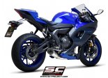 Układ wydechowy SC-PROJECT S1 STAL FULL SYSTEM YAMAHA YZF R7 2021 - 2022