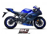 Układ wydechowy SC-PROJECT S1 STAL FULL SYSTEM YAMAHA YZF R7 2021 - 2022