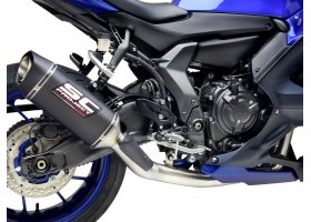 Układ wydechowy SC-PROJECT SC1-S KARBON FULL SYSTEM YAMAHA YZF R7 2021 - 2022