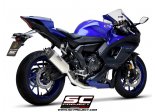 Układ wydechowy SC-PROJECT SC1-S TYTAN FULL SYSTEM YAMAHA YZF R7 2021 - 2022