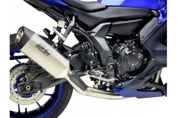 Układ wydechowy SC-PROJECT SC1-S TYTAN FULL SYSTEM YAMAHA YZF R7 2021 - 2022