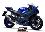 Układ wydechowy SC-PROJECT SC1-S KARBON FULL SYSTEM YAMAHA YZF R7 2021 - 2022