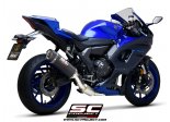 Układ wydechowy SC-PROJECT SC1-S KARBON FULL SYSTEM YAMAHA YZF R7 2021 - 2022