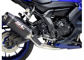 Układ wydechowy SC-PROJECT SC1-S KARBON FULL SYSTEM YAMAHA YZF R7 2021 - 2022