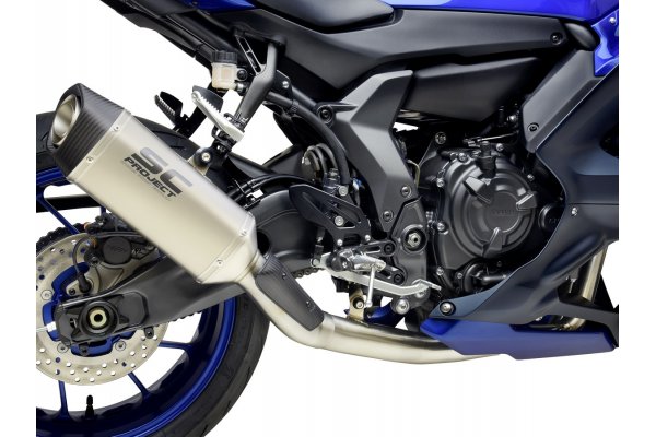 Układ wydechowy SC-PROJECT SC1-S TYTAN FULL SYSTEM YAMAHA YZF R7 2021 - 2022