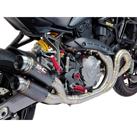 Układ wydechowy SC-PROJECT FULL SYSTEM 2-1 DUCATI MONSTER 821 2018 - 2020