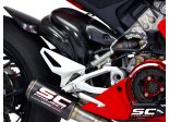 Układ wydechowy SC-PROJECT OSŁONA TERMICZNA KARBON DUCATI PANIGALE V4 / V4 S 2019 - 2020