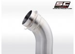 Układ wydechowy SC-PROJECT DE-CAT LINK PIPE STAL KTM 890 ADVENTURE / 890 ADVENTURE A2 2021-2022