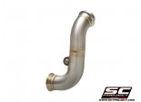 Układ wydechowy SC-PROJECT DE-CAT LINK PIPE STAL KTM 890 DUKE 2020-2022