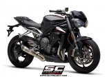 Układ wydechowy SC-PROJECT FULL SYSTEM 3-1 TYTAN TRIUMPH STREET TRIPLE 765 / S / R / RS 2017 - 2019