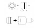 Kierunkowskazy BARRACUDA QUADRA LED N1001/Q