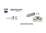 Układ Wydechowy ARROW KTM 990 Adventure 08/12 Race-Tech Aluminium