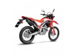 Układ wydechowy LeoVince HONDA CRF 300 L / RALLY 2021-2022 LV ONE EVO SLIP-ON STAL CZARNY Ref:14400EB