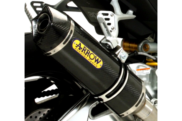 Układ Wydechowy ARROW Kawasaki Z 800 13/15 Race-Tech Karbonowy Końcówka Karbonowa
