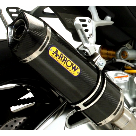 Układ Wydechowy ARROW Kawasaki Z 800 13/15 Race-Tech Karbonowy Końcówka Karbonowa