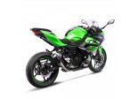 Układ wydechowy LeoVince KAWASAKI NINJA 400 2018-2023 LV-10 SLIP-ON STAL CZARNY Ref:15218B