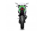 Układ wydechowy LeoVince KAWASAKI NINJA 400 2018-2023 LV-10 SLIP-ON STAL CZARNY Ref:15218B