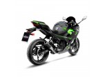 Układ wydechowy LeoVince KAWASAKI NINJA 400 2018-2023 LV CORSA SLIP-ON STAL CZARNY Ref:15400B