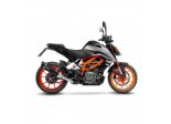 Układ wydechowy LeoVince KTM DUKE 125 / 390 2021-2023 LV ONE EVO SLIP-ON STAL CZARNY Ref:14393EB