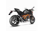 Układ wydechowy LeoVince KTM 1290 SUPER DUKE R/RR/EVO 2021-2023 LV-10 SLIP-ON STAL CZARNY Ref:15243B