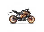 Układ wydechowy LeoVince KTM DUKE 125 / 390 2021-2023 LV-10 SLIP-ON STAL CZARNY Ref:15249FB