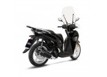 Układ wydechowy LeoVince HONDA SH 125i 2020-2023 NERO FULL-SYSTEM STAL Ref:14068