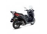 Układ wydechowy LeoVince YAMAHA X-MAX 300/IRON MAX 2017/20 LV ONE EVO SLIP-ON STAL CZARNY Ref:14331EB