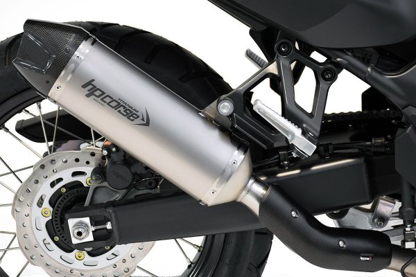 Układ Wydechowy HP CORSECORSE SP-1 CARBON SHORT TITANIUM HONDA TRANSALP XL 750