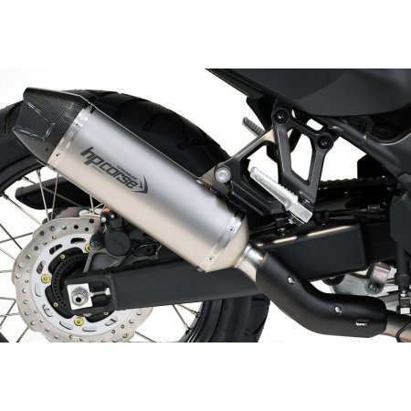 Układ Wydechowy HP CORSECORSE SP-1 CARBON SHORT TITANIUM HONDA TRANSALP XL 750