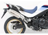 HP CORSE SP-1 SHORT TITANIUM HONDA TRANSALP XL 750