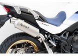 HP CORSE SP-1 SHORT TITANIUM HONDA TRANSALP XL 750