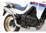 HP CORSE SP-1 SHORT TITANIUM HONDA TRANSALP XL 750