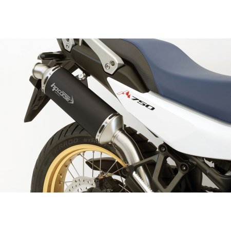 Układ Wydechowy HP CORSE SP-1 SHORT BLACK TITANIUM HONDA TRANSALP XL 750