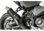 Układ Wydechowy HP CORSE SP-1 SHORT BLACK TITANIUM DUCATI DESERTX 2022-2024