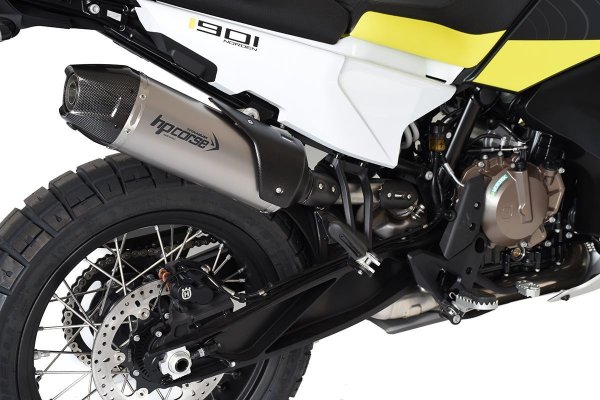 Układ Wydechowy HP CORSE SP-1 CARBON SHORT TITANIUM HONDA HUSQVARNA NORDEN 901 2022-2024