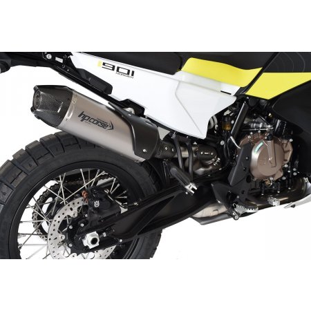 Układ Wydechowy HP CORSE SP-1 CARBON SHORT TITANIUM HONDA HUSQVARNA NORDEN 901 2022-2024