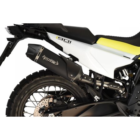 Układ Wydechowy HP CORSE SP-1 CARBON SHORT BLACK HUSQVARNA NORDEN 901 2022-2024