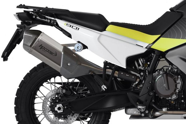 Układ Wydechowy HP CORSE SPS CARBON SHORT SATIN HUSQVARNA NORDEN 901 2022-2024