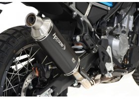 Układ Wydechowy HP CORSE SP-2 SHORT BLACK TITANIUM CF MOTO 450 MT 2024 - 2025