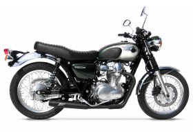Pełny układ wydechowy ZARD Cross Black Racing Kawasaki W800 2010-2017