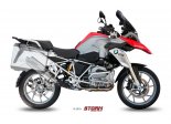 Tłumik STORM OVAL Stainless Steel BMW R 1200 GS / Adventure 2013–2018 Tłumik STORM OVAL Stainless Steel BMW R 1200 GS / Adventure 2013–2018