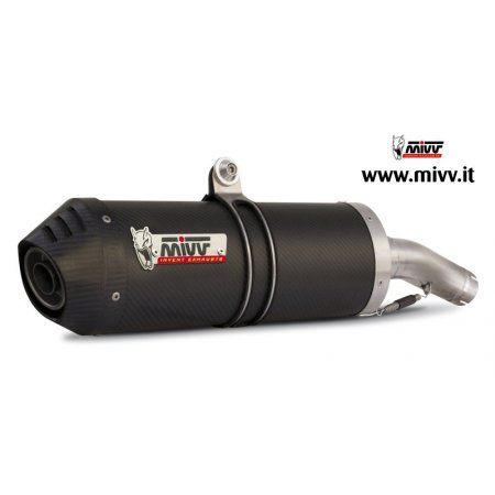 Układ wydechowy MIVV Hornet CB600 03/06 Oval Carbon + Cap