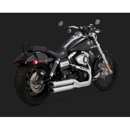 Dyna 2008-2014 EC TWIN SLASH SLIP-ONS CHROM ID: 16776